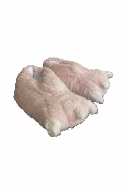 Panduf Unisex Carino Dinosauro Artiglio Orso Artiglio Peluche Confortevole Pantofole Inverno Casa
