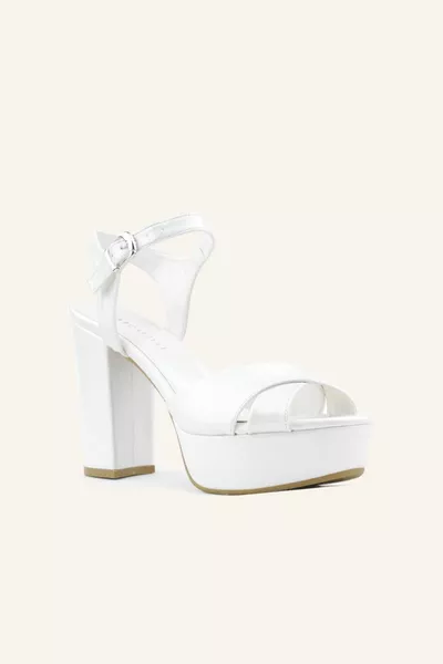 Sedef Lindon Platform Bridal Shoes