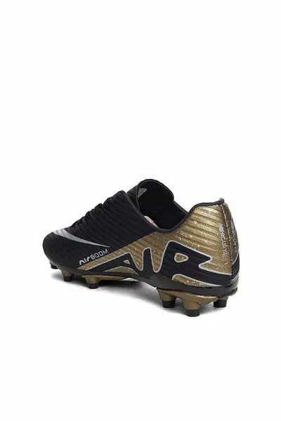 La Liga Herren Fußballschuhe Schwarz Gold Farbe Fußballschuhe
