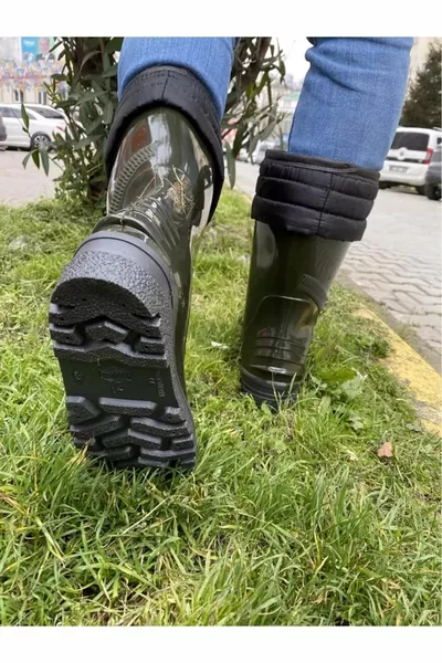 ULAŞ Hairless Conch Business-Garden-Regenstiefel - Grün