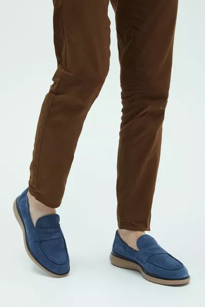 Mocassins en cuir véritable pour hommes   Erk Ayk 