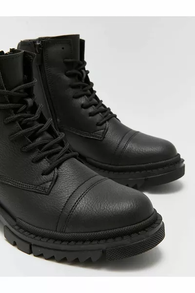 LCW STEPS Jongenslaarzen met veters en ritsen