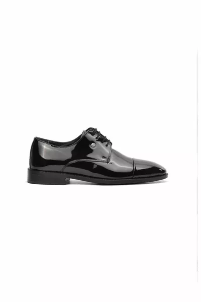  Groom Black Patent Leather Men's Classic Shoes