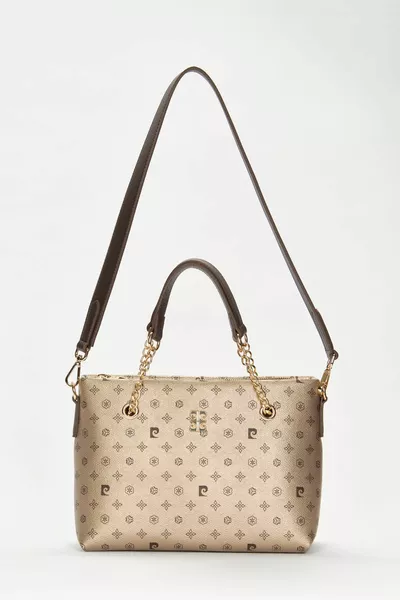 Gold Monogram Women Shoulder Bag 