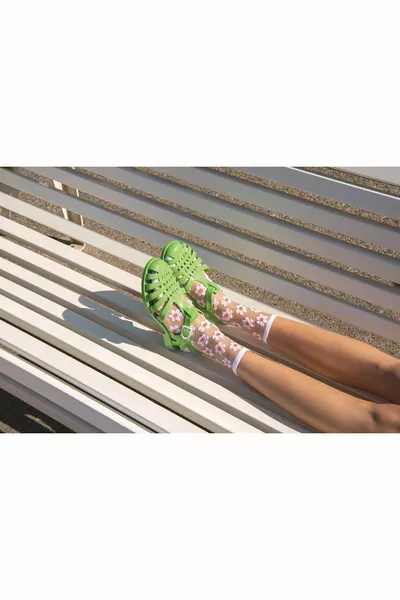 صن اوتليان - صندل نسائي أخضر