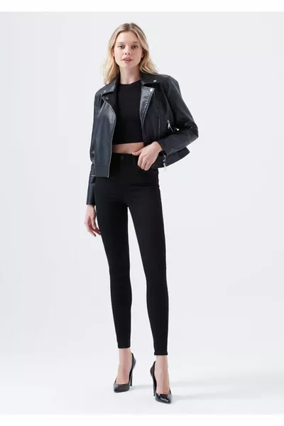 Jet Black E.x.t.r.a Black Skinny Jeans Denim Colorfast Recovery School Pants