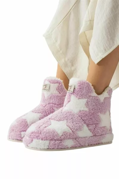 Women's Panduf Home Shoes Home Boots Thick Lightweight Sole Lilac