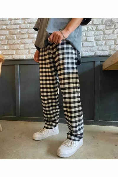 Спортивный костюм унисекс с квадратным рисунком