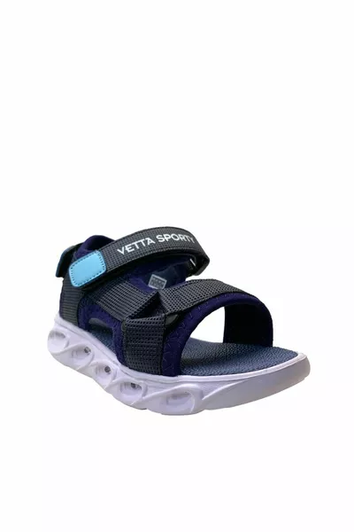  Lightweight Boys' Navy Blue Illuminated Sandals