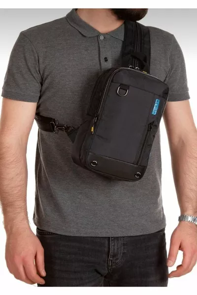 للجنسين كروس و الصدر و حقيبة ظهر صغيرة لون اسود