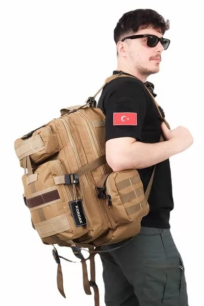 حقيبة ظهر تكتيكية سعة  لتر من كاميل - حقيبة تكتيكية خارجية عملية