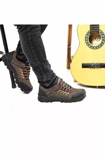 أسود Kave الرجال أحذية رياضية الشتاء للماء عدم الانزلاق الوحيد