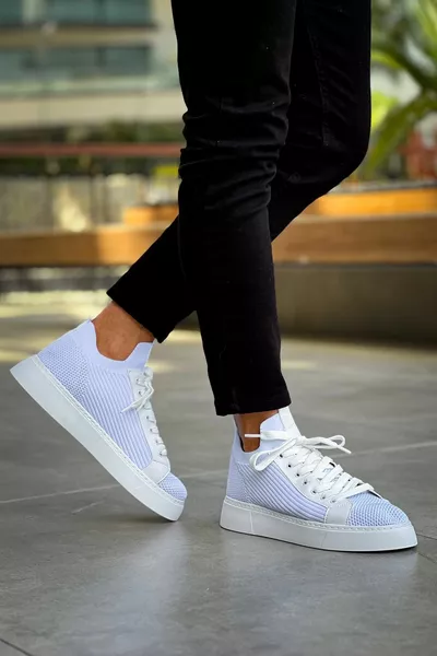 MODA HAS  TBT Men's Shoes WHITE