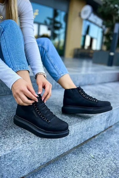  Cst Roma Damen Stiefel Schwarz