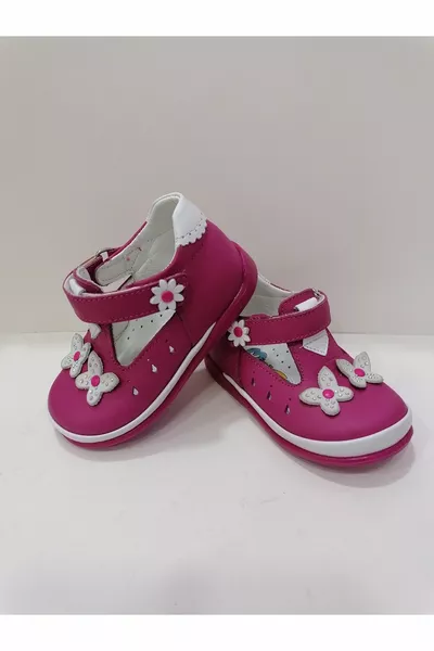 ORTHOPEDIC FIRST STEP SHOES WITH GENUINE LEATHER SUPPORT