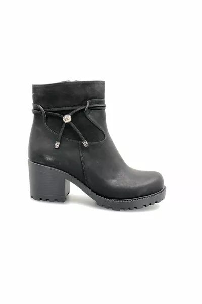 Standing  Damen Stiefel SCHWARZ