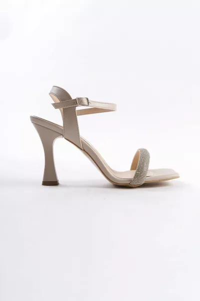 Sandali da donna con pietra di design DSTS