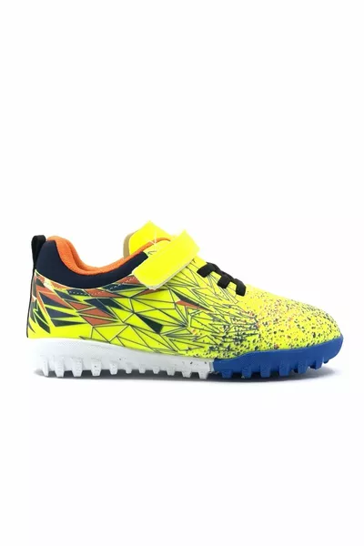Cool Messi Professional Kids Astroturf Shoes YELLOW