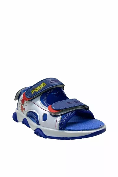  Garçon Préscolaire Bleu/Blanc Agrafe Sandales