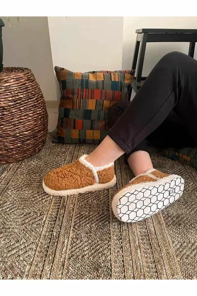 Ультра легкий удобный маятник женские домашние сапоги домашняя обувь теплая кудрявая