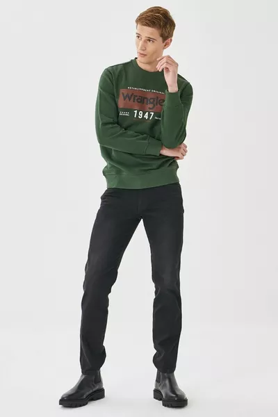 Arizona Straight Fit Jeans elasticizzati in denim a vita normale