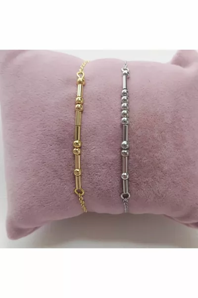 Code Morse Bracelet Chaîne Cordon Cadeau Bracelets Couple