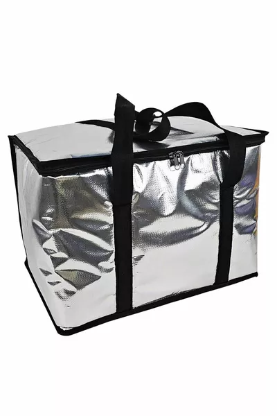 حقيبة حمل اللحوم الحرارية من الداخل والخارج -  سم ×  سم ×  سم - حقيبة تخييم للنزهة