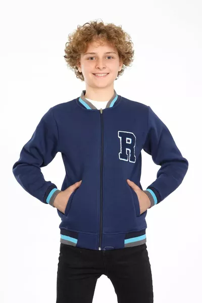 Unisex Oversize Meisjes, Jongens College Jacket  ( jaar)