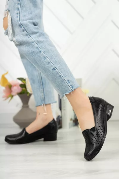 Дамски ежедневни обувки от естествена кожа 