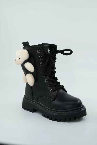 Meisjes Waterdicht Gegarandeerd Anatomische Dikke Zool Teddybeer Accessoire Veterrits