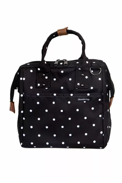 معزول حراريا مقاوم للماء حقيبة طعام تحمل صندوق الغداء أسود