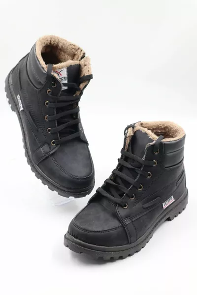 Inside Wool Cold Proof Non Slip Kids Boots