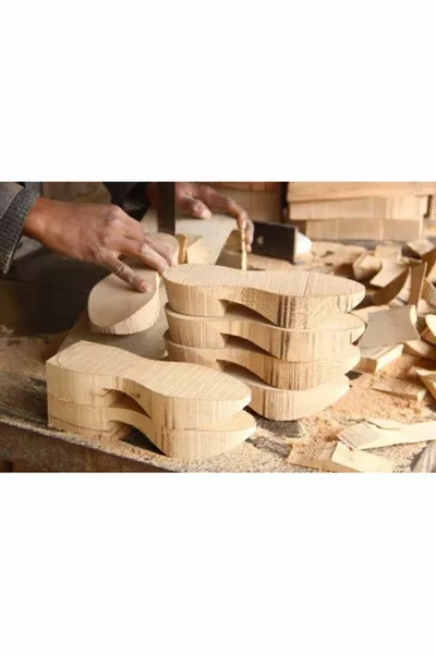 خشبي الحمام قباقيب حدوة الحصان المرأة حجم رقم: