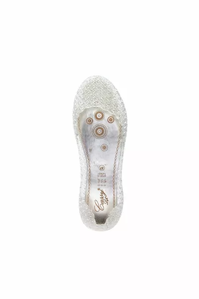 Casual Femmes Antidérapant Semelle Épaisse Argenté Doux Élégant Piscine Plage Mer Chaussures 