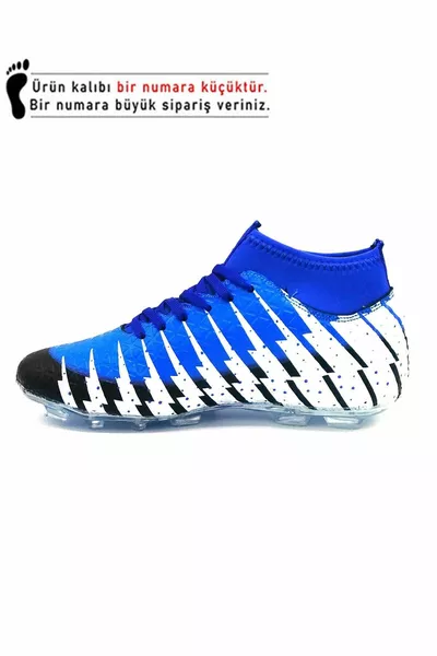  Sax Blue Cleat Football Shoes