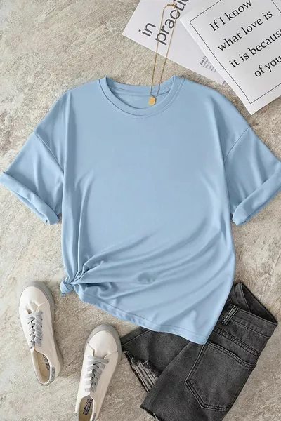 للجنسين فان جوخ تي شيرت كبير الحجم مطبوع