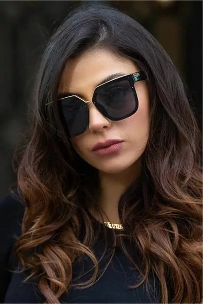 2Li New Season Black Brown Women's Sunglasses