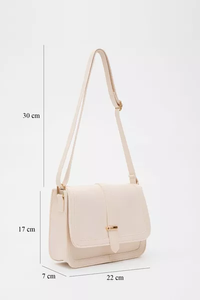 كريم  فو الجلود الداخلية سستة جيب المفاجئة إغلاق اليد والذراع وحقيبة الكتف L:  W:  W: 7 سم