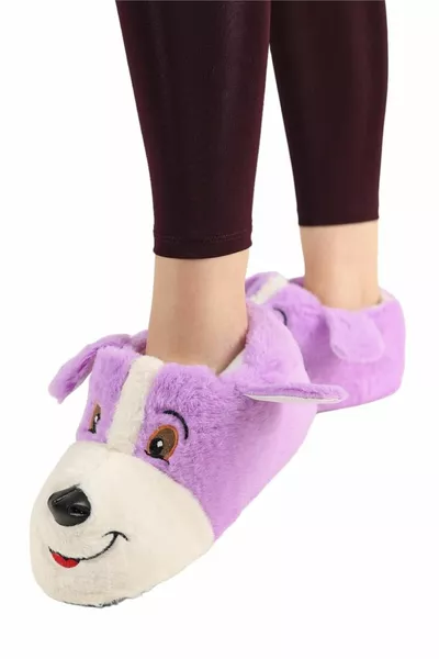 للجنسين لطيف أحسب عدم الانزلاق وخالية من الضوضاء قاعدة المنزل Penduf أرجواني