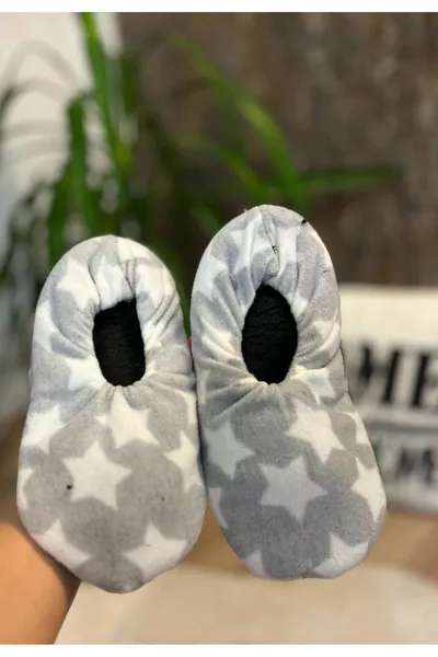 Women's soft non-slip colorful comfortable elastic comfortable home booties boots