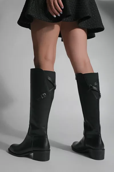 Дамски аксесоар за колан Ботуши с цип Samole Black