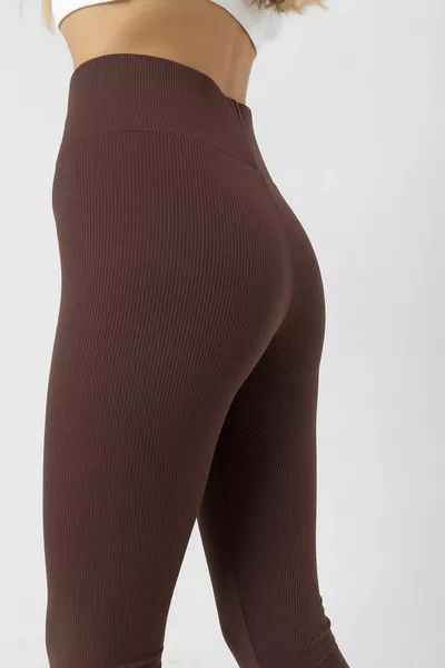 Коричневые флисовые, эластичные, подъемные, вельветовые, уборочные интерлок зимние трикотажные колготки @verona