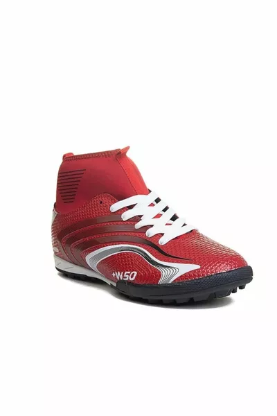 Astroturf Fußballschuhe mit Socken