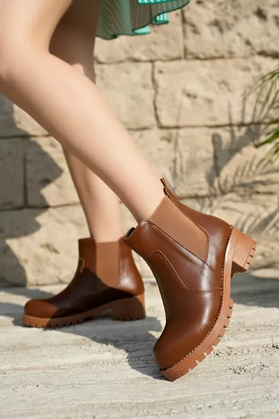 المطاط فليكس المضادة للانزلاق وحيد أحذية نسائية مع الياقة المدورة مرونة