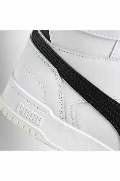 Rbd Game - Мужские бело-черные кроссовки на щиколотке -  