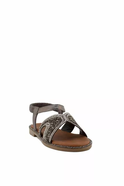 Elite C Sandali Donna Platino