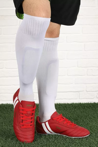  أحذية كرة القدم العشب الميدان أحذية كرة القدم للرجال الأحمر