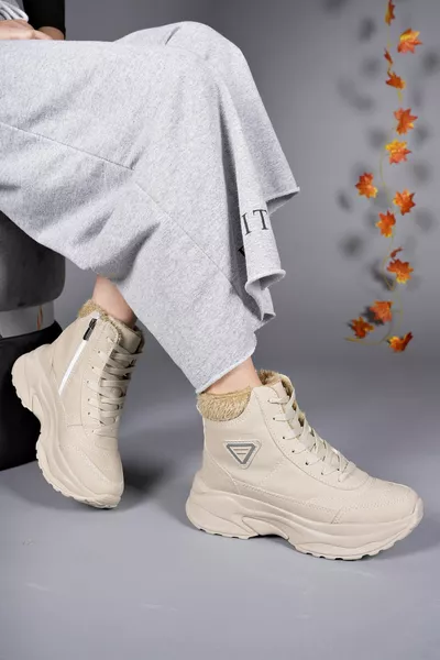 Stivali Unisex Beige 