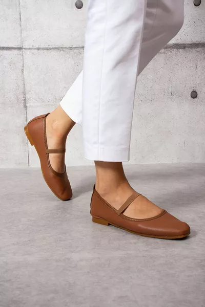 Porter au quotidien Tan Skin Confortable Ballerines pour femmes