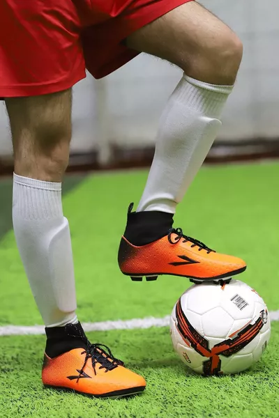 Simav Km Turtleneck Socks Football Boots Grass Field Men's Football Shoes